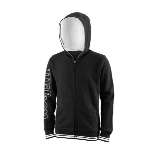 Wilson Hoodie Team II Full-Zip Black Children